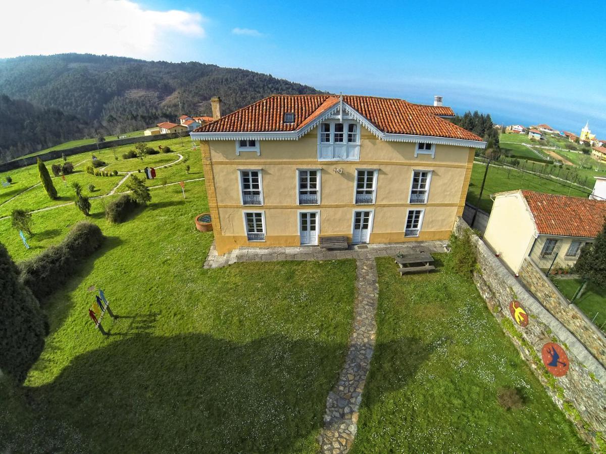 La Cochera De Somao, Casona De Tipologia Indiana Somado Buitenkant foto